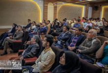 گزارش تصویری | سخنرانی علمی چگونگی تشکیل دهانه های نوری شهابسنگها | پروفسور روچته از کشور فرانسه  